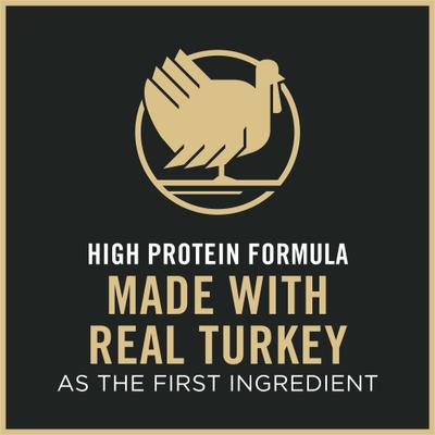 Show full view: Purina Pro Plan Sensitive Skin & Stomach Turkey & Oat Meal Formula Dry Cat Food, 3.2-lb bag slide 10 of 13