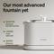 Show in main carousel: Petlibro Dockstream 2 Smart Stainless Steel Cat Water Fountain, White, 3-l slide 4 of 11