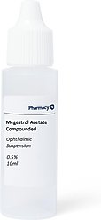 Megestrol Acetate Compounded Ophthalmic Suspension, 0.5%, 10 mL