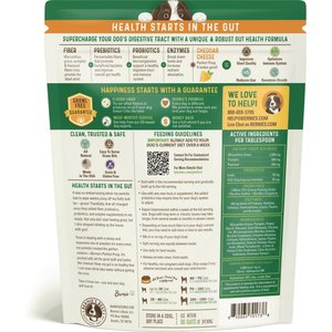 Bernie's Perfect Poop Cheddar Cheese Flavor Digestion Support Dog Supplement, 30-oz bag