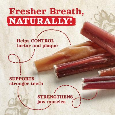Show full view: Natural Farm Odor Free 6-inch Bully Stick Dog Chews, 15 count slide 4 of 8