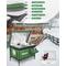Show in main carousel: Wagstro Camera Ready Interior Rainproof One-Way Exit Panel Polyester Outdoor Heated Cat House, Large, Green slide 4 of 7