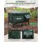 Show in main carousel: Wagstro Camera Ready Interior Rainproof One-Way Exit Panel Polyester Outdoor Heated Cat House, Large, Green slide 3 of 7