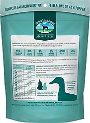 American Natural Premium Market Fresh Duck with Butternut Squash Freeze-Dried Dog Food, 4-oz bag slide 2 of 5