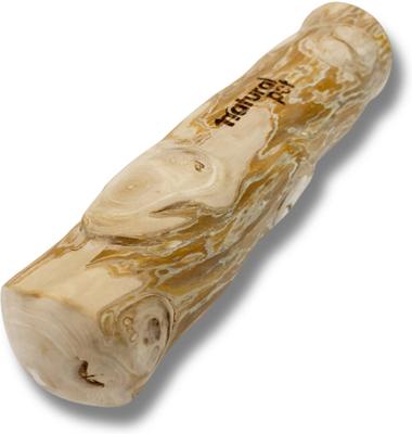 Show full view: Natural Pet Coffee Wood Tough Dog Chew Toy, Brown, Large slide 3 of 6