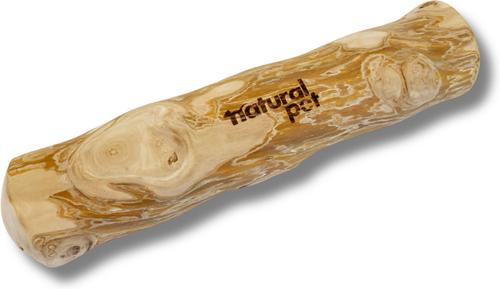 Show full view: Natural Pet Coffee Wood Tough Dog Chew Toy, Brown, Large slide 4 of 6