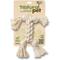 Show in main carousel: Natural Pet Rope Bone Dog Toy, White slide 1 of 2
