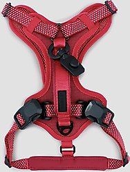 HOOZA Quick Clip Control Dog Harness, Red, Small: 15 to 20-in chest