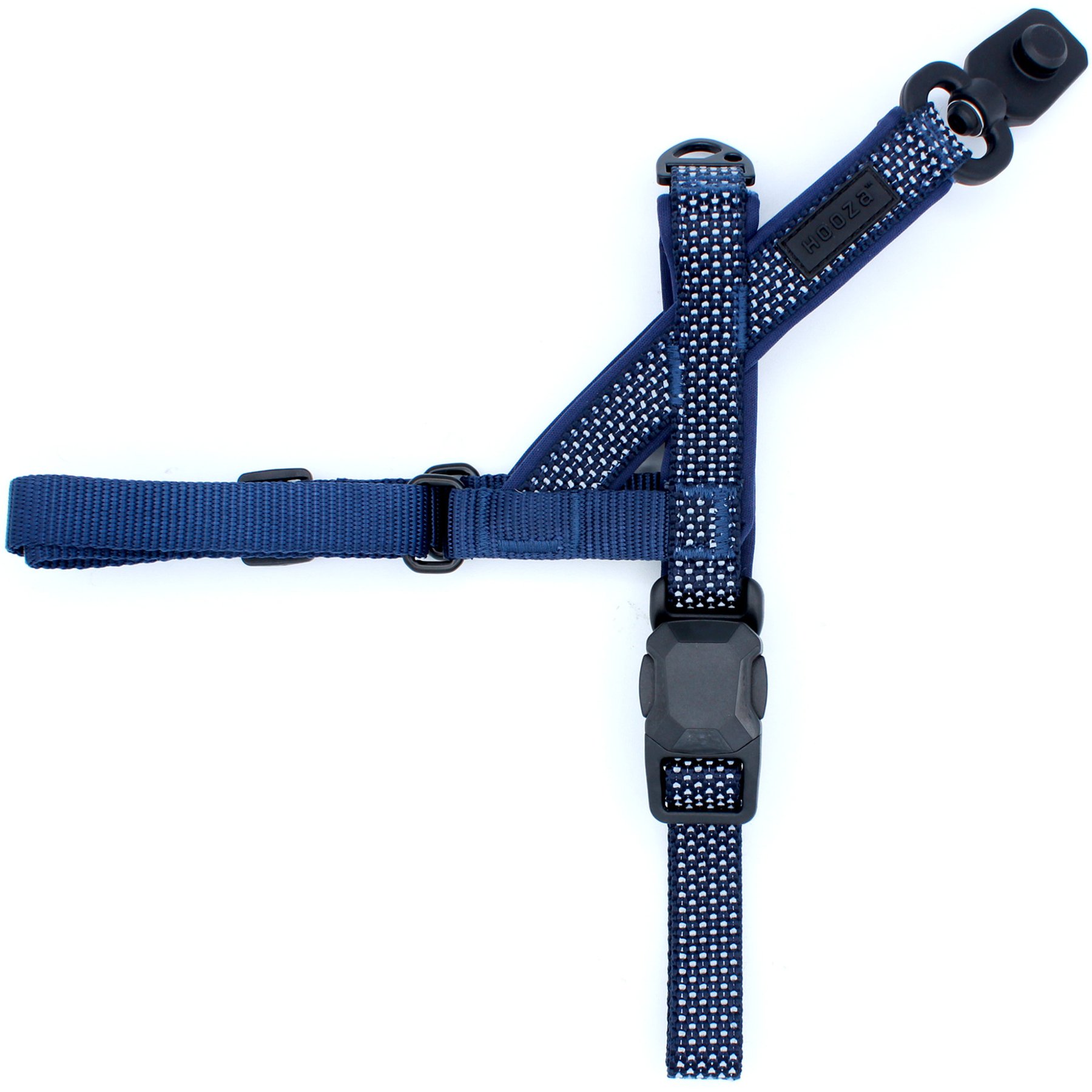 HOOZA Quick Clip One Click Dog Harness, Blue, Medium: 20 to 27-in chest