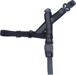 HOOZA Quick Clip One Click Dog Harness, Black, Medium: 20 to 27-in chest