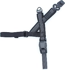 HOOZA Quick Clip One Click Dog Harness, Black, Small: 15 to 20-in chest