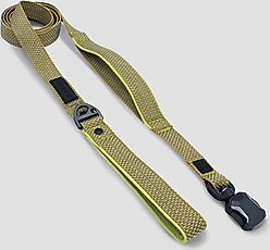 HOOZA Quick Clip Dog Leash, Almond, Small: 6-ft long, 5/8-in wide