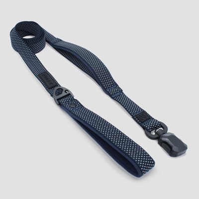 HOOZA HOOZA Quick Clip Dog Leash, Blue, Medium: 6-ft long, 1-in wide