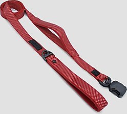 HOOZA Quick Clip Dog Leash, Red, Small: 6-ft long, 5/8-in wide