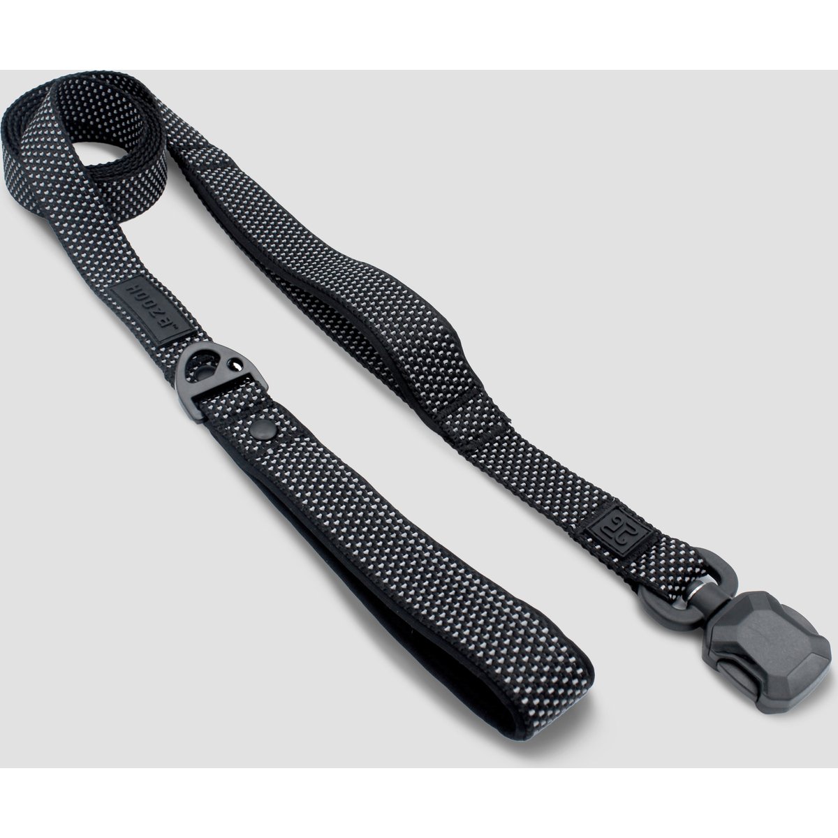 HOOZA Quick Clip Dog Leash, Black, Medium: 6-ft long, 1-in wide