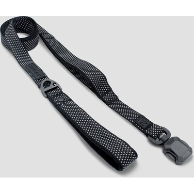 HOOZA HOOZA Quick Clip Dog Leash, Black, Medium: 6-ft long, 1-in wide