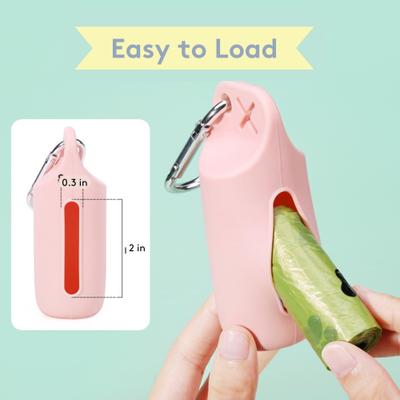 Show full view: Sweet Paws Double Duty Waste Hands-Free Poop Bag Holder, Small slide 5 of 10