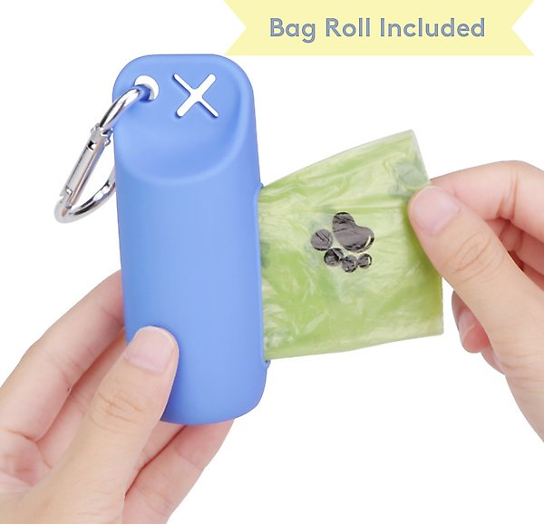 Show full view: Sweet Paws Double Duty Waste Hands-Free Poop Bag Holder, Small slide 3 of 10