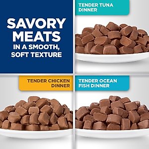 Hill's Science Diet Adult Tender Dinner Variety Pack Cat Food, 2.8-oz pouch, case of 12