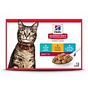 Hill's Science Diet Adult Tender Dinner Variety Pack Wet Cat Food, 5.5-oz can, case of 12