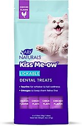 Ark Naturals Kiss Me-Ow Chicken Lickable Dental Cat Treats, 0.5-oz tube, case of 4
