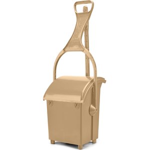 PooPail by GoodWag Tall Dog Poop Scooper, Sand