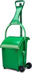 PooPail by GoodWag Tall with Wheels Dog Poop Scooper, Green slide 1 of 5