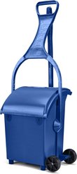 PooPail by GoodWag Tall with Wheels Dog Poop Scooper, Blue