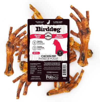 Show full view: Palz&Co Birddog Chicken Feet Dog Treats, 60 count slide 3 of 10