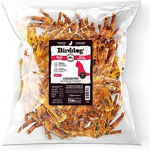 Palz&Co Birddog Chicken Feet Dog Treats, 60 count