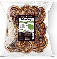 Palz&Co Moodog Beef Bully Bun/Caps Dog Treats, 25 count