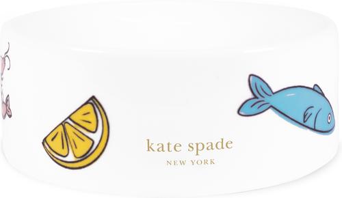 Show full view: Kate Spade New York Seafood Toss Ceramic Cat Bowl, 100-mL slide 3 of 4