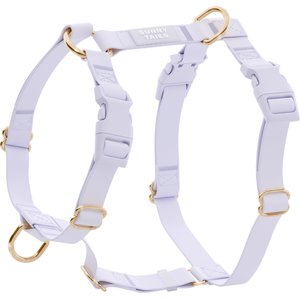 Sunny Tails Cloud Lite Waterproof Dog Harness, Lavender Haze, Medium, No-pull, lightweight, waterproof dog harness