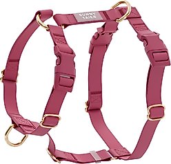 Sunny Tails Cloud Lite Waterproof Dog Harness, Mulberry Burgundy, Medium: 20 to 29-in chest