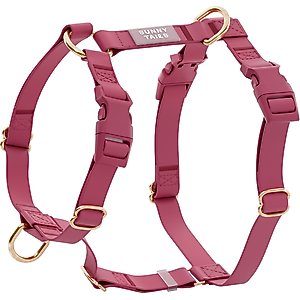 Sunny Tails Cloud Lite Waterproof Dog Harness, Mulberry Burgundy, Medium: 20 to 29-in chest