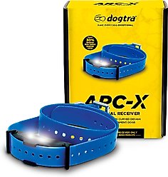 Dogtra ARC-X Additional Receiver IPX9K Waterproof Vibration & Tone Remote Dog Training Collar, Blue