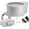 Show in main carousel: Always Full Dog Water Bowl & Wall Unit, Matte Gray, 7-in slide 1 of 8