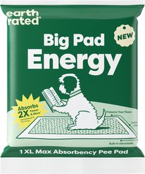 Earth Rated Max Absorbency Dog Pee Pads, X-Large: 28 x 34-in, Unscented, 1 count