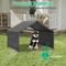 Show in main carousel: Yafylly Outdoor Dog Tent with UV Protection & Waterproof Cover, Gray, Medium slide 3 of 9