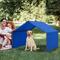 Show in main carousel: Yafylly Outdoor Dog Tent with UV Protection & Waterproof Cover, Blue, Medium slide 2 of 9