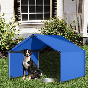 TRIXIE Insulated Outdoor Cat & Dog House, Gray - Chewy.com
