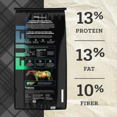 Show full view: Nutrena ProForce Fuel Horse Feed, 50-lb bag slide 6 of 11