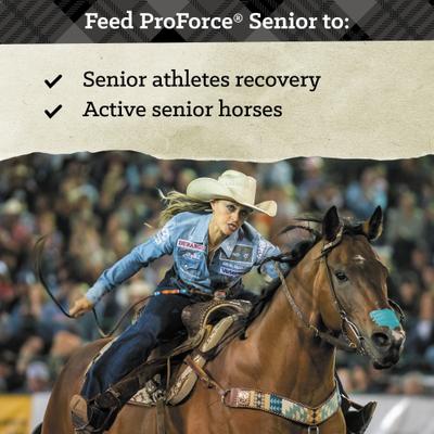 Show full view: Nutrena ProForce Senior Horse Feed, 50-lb bag slide 7 of 11