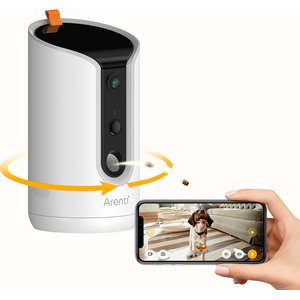 Arenti 360° View Treat Dispensing Dog Camera