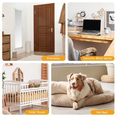 Show full view: Arenti P3TT 3MP UHD Dual-Lens Indoor Pan-Tilt Dog Camera slide 3 of 11