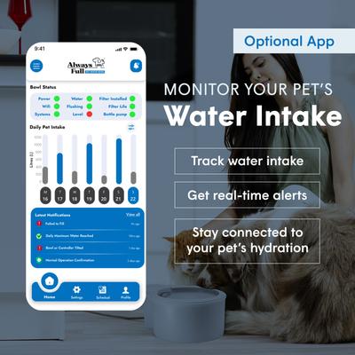 Show full view: Always Full Dog Water Bowl Wall Unit Replacement Carbon Block Cartridge, 2 count slide 6 of 8