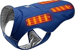 ororo Heated Padded Dog Vest, Blue, Small slide 1 of 8