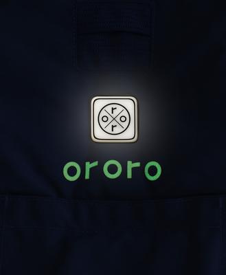 Show full view: ororo Heated Padded Dog Vest, Blue, Small slide 9 of 10