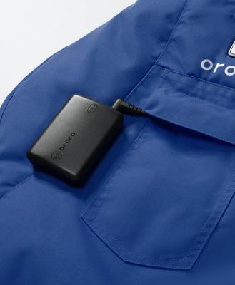 Show full view: ororo Heated Padded Dog Vest, Blue, Small slide 3 of 10