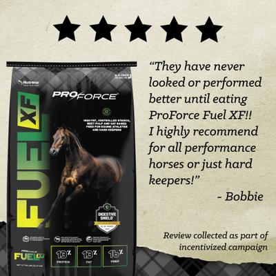 Show full view: Nutrena ProForce Fuel XF Horse Feed, 50-lb bag slide 4 of 10